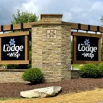 The Lodge at Wisp - Large Monument Sign