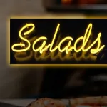 Kings Pizza - Salads Neon