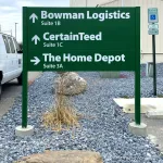 Newgate Distribution Complex – Directional Sign