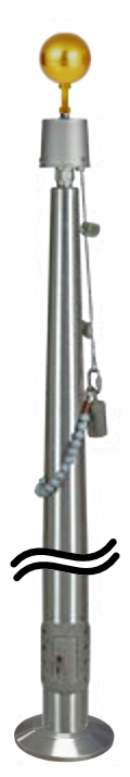 Sample Internal Halyard Pole
